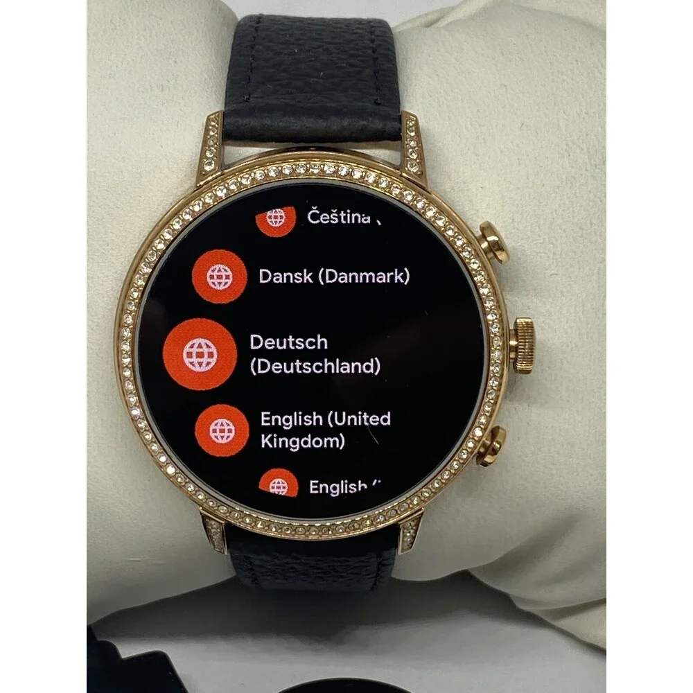Fossil Gen 4 Authentic Digital Dial Smart Watch Custom Band FTW6030 DC143